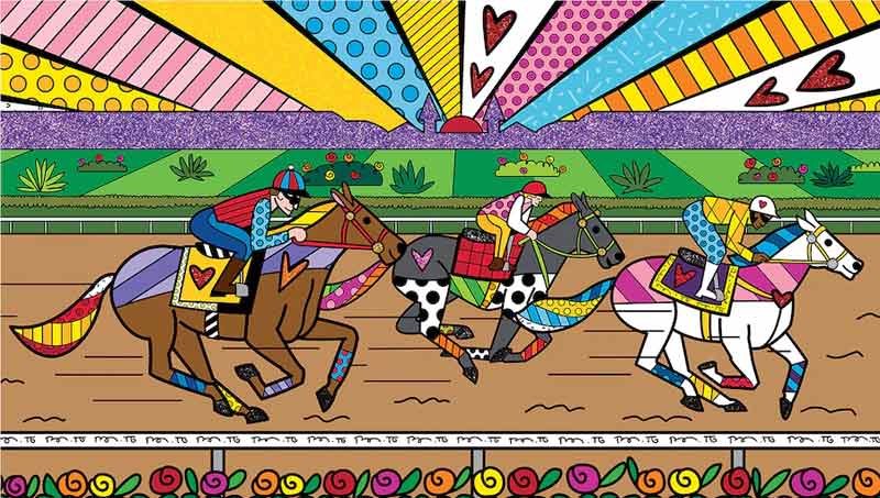 Horse racing art brings "modern perspective to longstanding tradition" - Vimarsana News