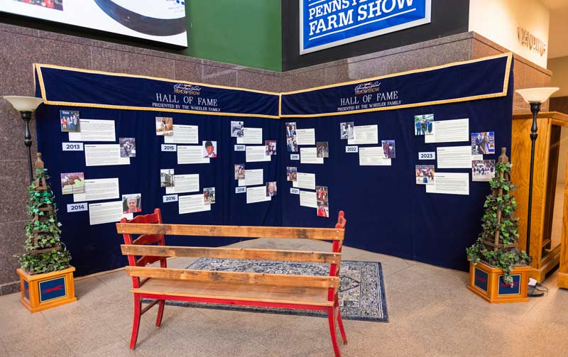 The PNHS Hall of Fame exhibit, presented by the Wheeler Family. 